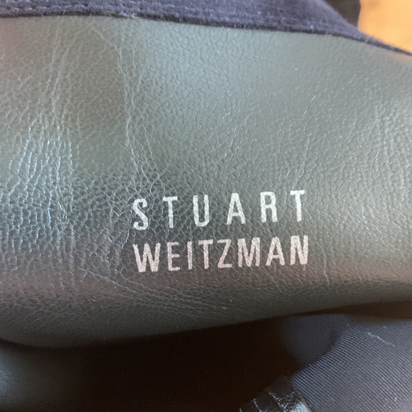 Stuart Weizman Suede Over the Knee Boots - Picture 5 of 6